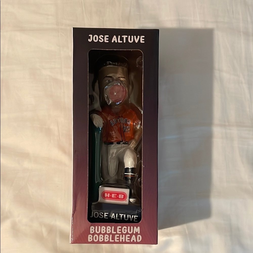 Jose Altuve Bobblehead - Orange and White